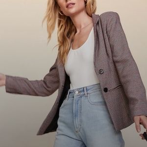 LPA by REVOLVE Houndstooth Blazer Size Medium